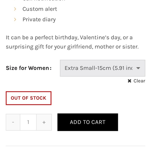 Totwoo Swarovski Smart Lily of the Valley Austria Crystal Bracelet XS, Single - Picture 5 of 10